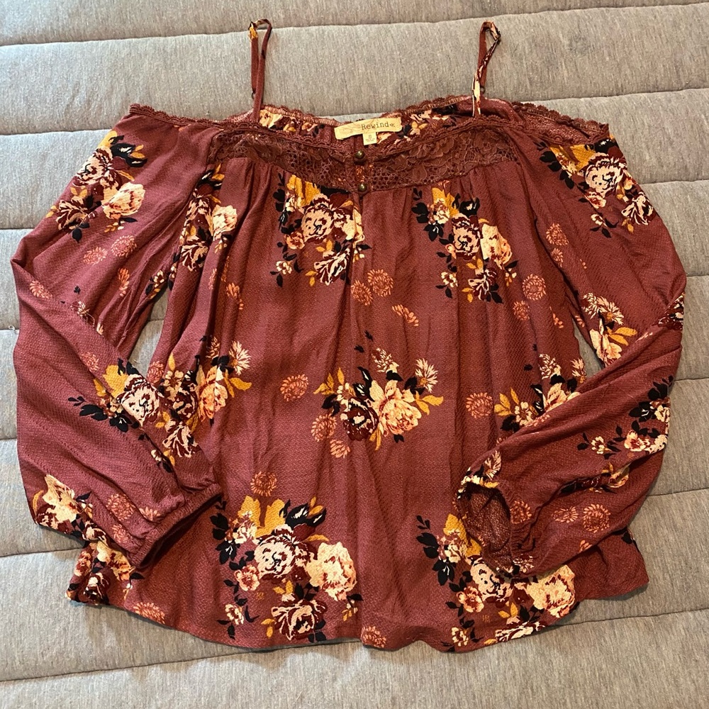 Floral Off-Shoulder Top